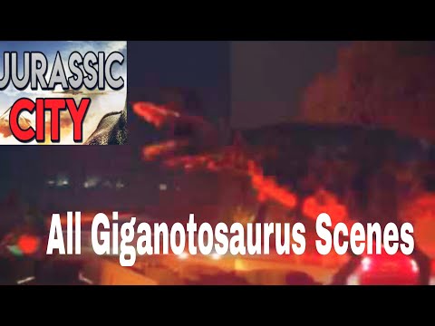Jurassic City (2015) - All Giganotosaurus Scenes