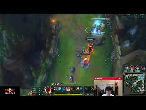 Faker calculates Xin Zhao's fate