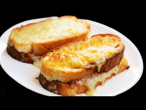 Only 3 ingredients! I can't stop making these sandwiches! 🥪 5-minute breakfast