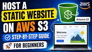 Host a Static Website on AWS S3 | Full Beginner Tutorial 🚀