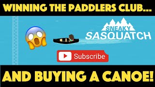 Winning The Paddlers Club And Buying A New Canoe!!! | Sneaky Sasquatch | Apple Arcade