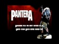 Pantera-A New Level (HQ on screen lyrics) 