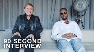 90 Second Interview: RZA and Paul Banks video