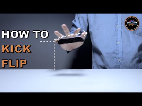 How To Kickflip a Fingerboard?