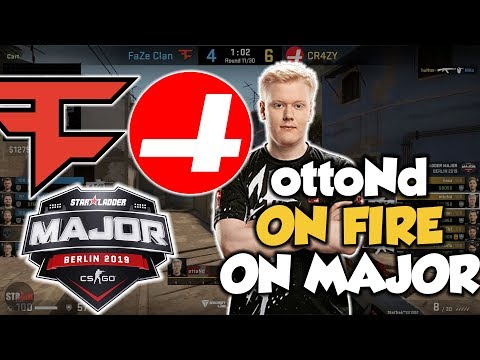 🔥🔥 ottoNd ON FIRE 🔥🔥 - CR4ZY vs FaZe (POV) - StarLadder Berlin Major 2019