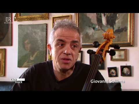 Cellist Giovanni Sollima in KlickKlack - Das Musikmagazin mit Sol Gabetta