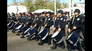 preview picture of video 'Banda de guerra pm nogales sonora'