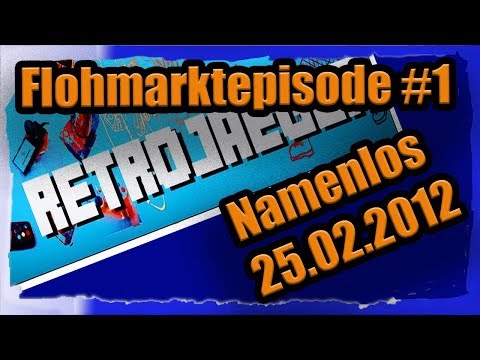 RetroJaeger Flohmarktfolge Episode 1 Flohmarkt Messe Nord Hannover 25.02.2012