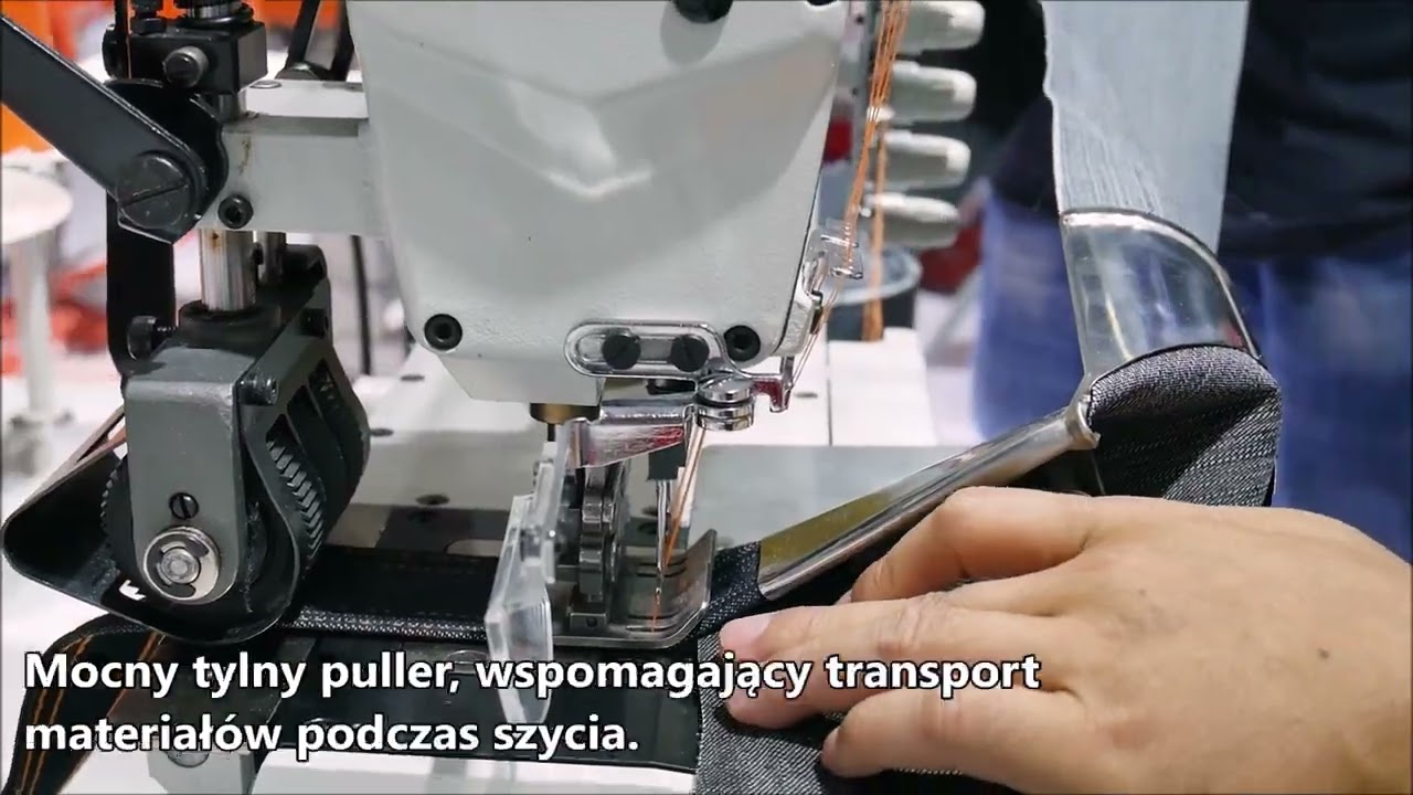 Промышленная швейная машина Siruba NC008-0464-254/DVH видео