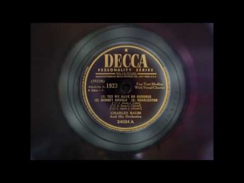Songs Of Our Times-1923-Charles Baum and His Orchestra-Fox Trot Medely