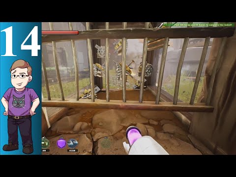 Let's Play Supraland: Crash (Blind) Part 14 - Putting a "Bird" In a Cage and Unlocking New Stats!