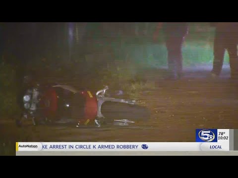 High speed motorcycle chase ends in arrest