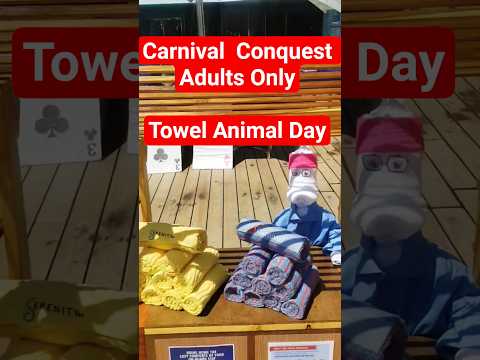 Thumbnail for Carnival Conquest ADULTS ONLY | Elite SEA Cruise - Epic Towel Animal Day