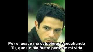DONDE QUIERA QUE ESTÉS (letra) - Alejandro Sanz