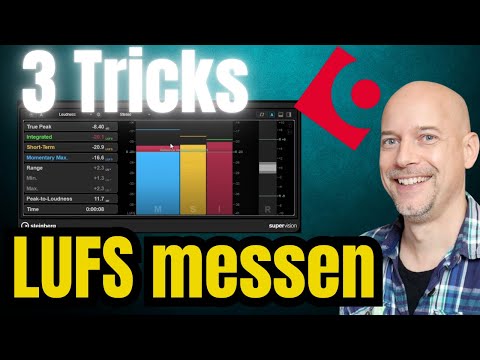 Measuring loudness in Cubase – correctly analyzing LUFS