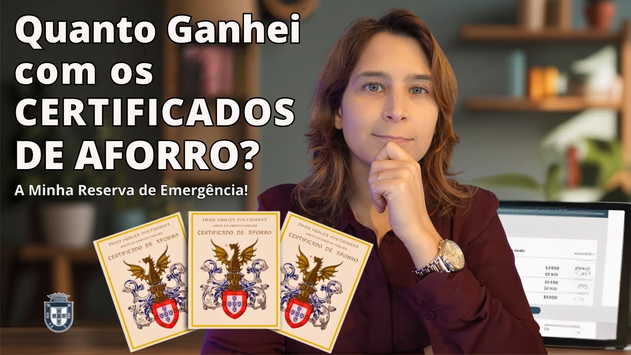 Quanto GANHEI com os CERTIFICADOS DE AFORRO? A Minha Reserva de Emergência! | Renda Maior