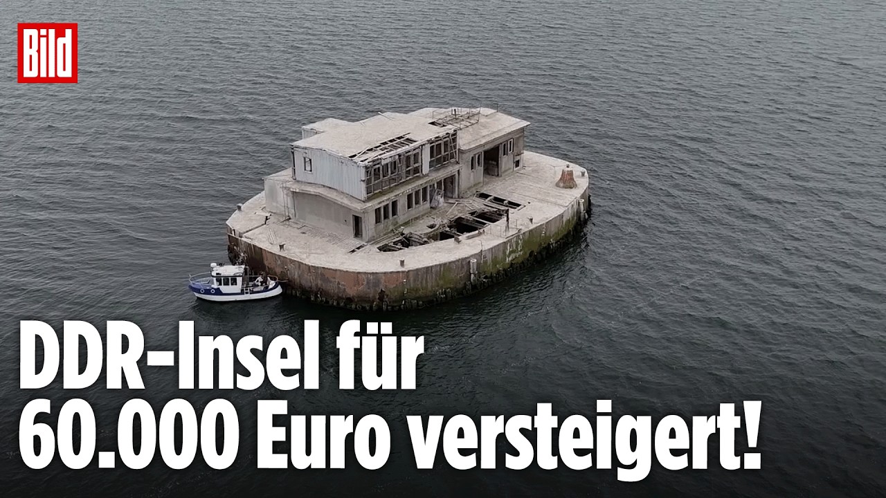 Ehemalige DDR-Militärinsel vor Rügen versteigert: Diese Pläne gibt es für das Relikt!