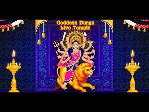 Goddess Durga Live Temple Video