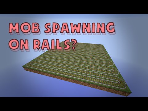 Mind-Bending Minecraft Mystery: Mob Spawn on Rails?