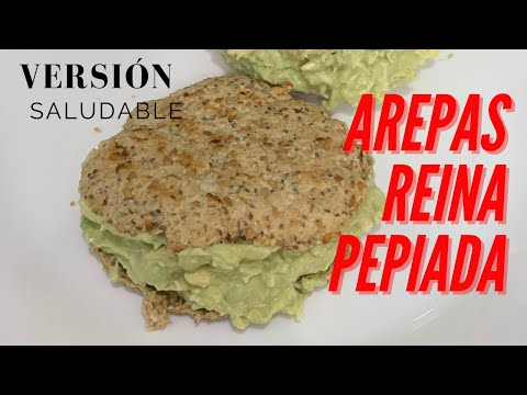 AREPA DE REINA PEPIADA SALUDABLE / AREPA FIT / SIN HARINA DE MAIZ