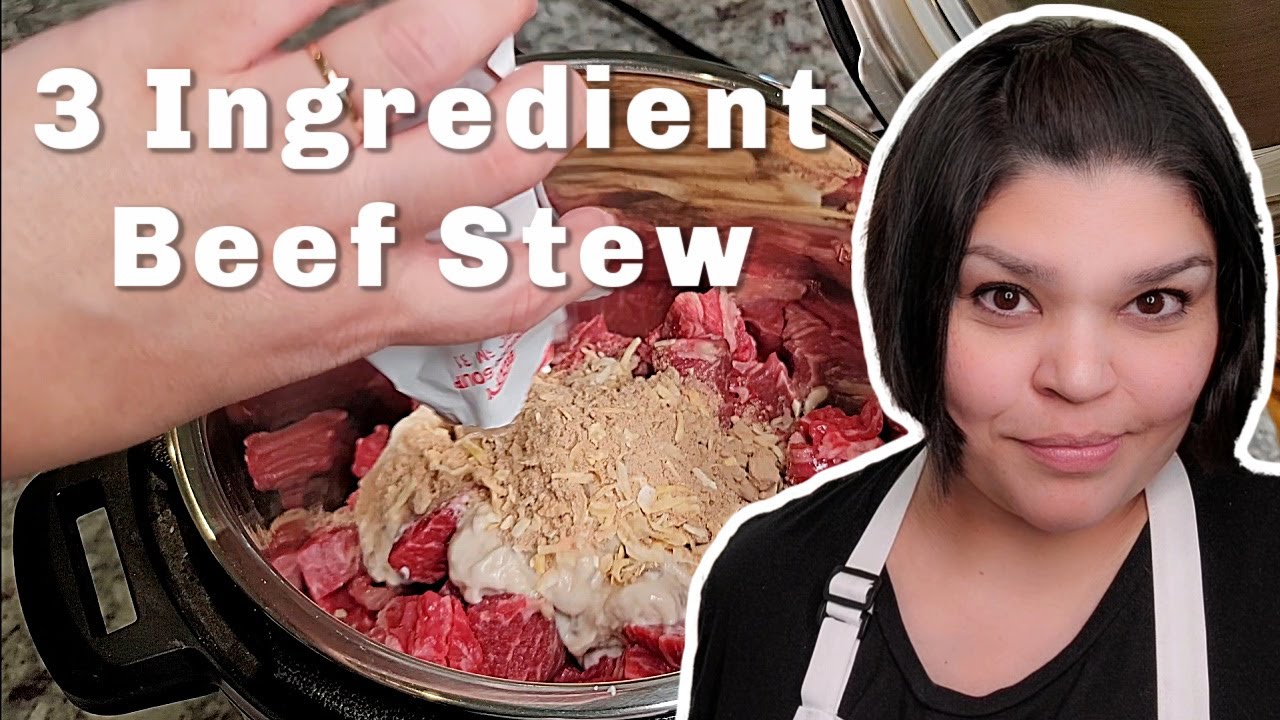 3 Ingredient Beef Stew Made Quick And Easy Simply Mam Cooks