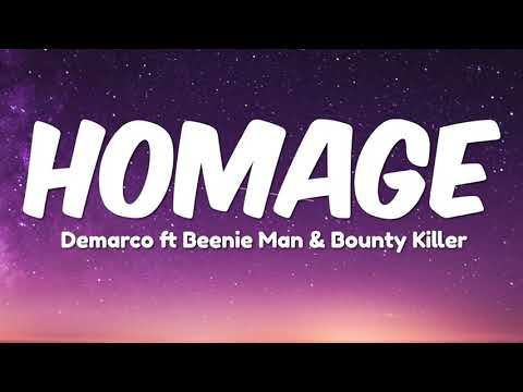 Demarco ft Beenie Man & Bounty Killer - Homage (Official Lyric Video)
