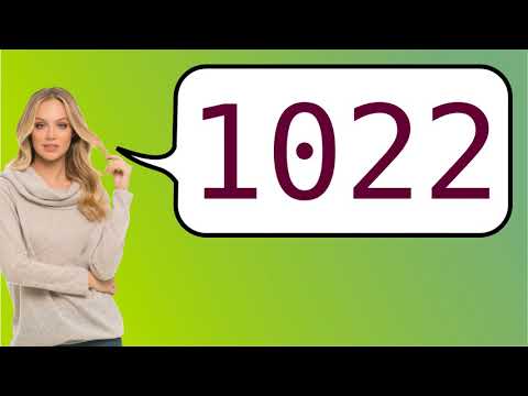 How to say '1022' in French?
