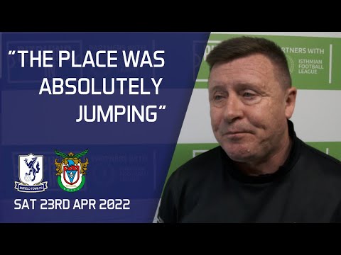 Enfield 1-0 Bognor Regis Town | Andy Leese Post Match Interview