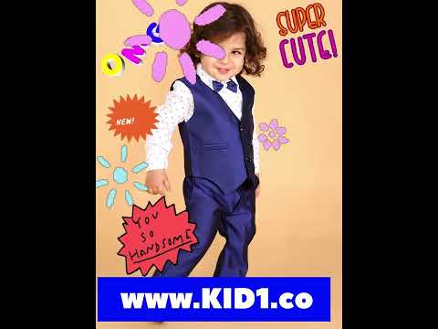 10 pieces embroidery kids sherwani set