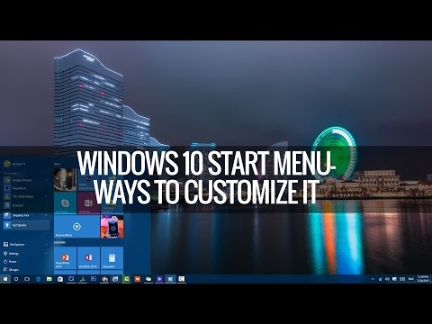Windows 10 Start Menu- How To Customize It - Techniqued