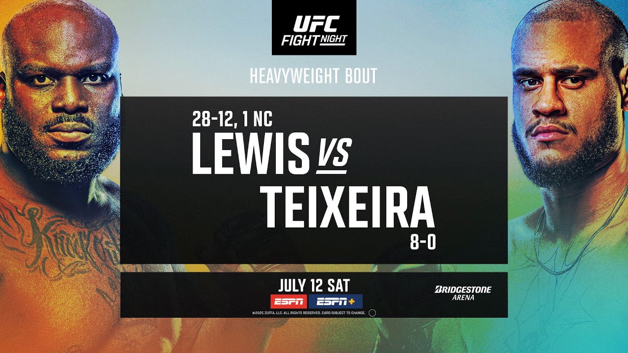 UFC Nashville: Lewis vs Teixeira - July 12th | Fight Promo