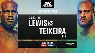 UFC Nashville: Lewis vs Teixeira - July 12th | Fight Promo