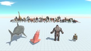 Mutant Primates & Aquatics  Boss VS Faction - Animal Revolt Battle Simulator
