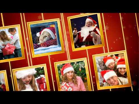 Christmas Tree Photos Opener - Apple Motion Template