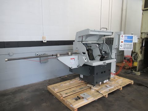 Haas CL-1 CNC 2-Axis Chucker with Bar Feed and 8-Station Turret www.machinesused.com