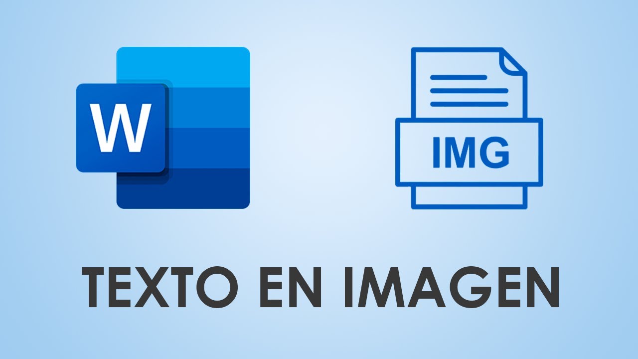 Cómo insertar un TEXTO dentro de una IMAGEN en Word