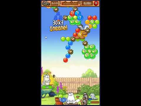 Simon's Cat Pop Time Level 494 - NO BOOSTERS 😺 | SKILLGAMING ✔️
