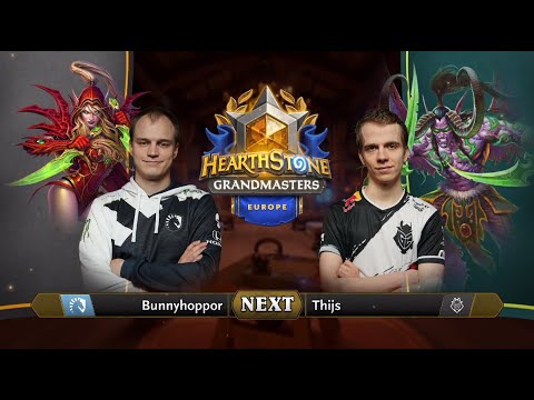 Bunnyhoppor vs Thijs - Group A Decider - Hearthstone Grandmasters Europe 2020 Season 1 - Week 2