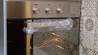 إلبا الايطالية فرن كهربائي بلت-إن - 9 وظائف  مروحة حرارية + مروحة تبريد - AS 125-624 X