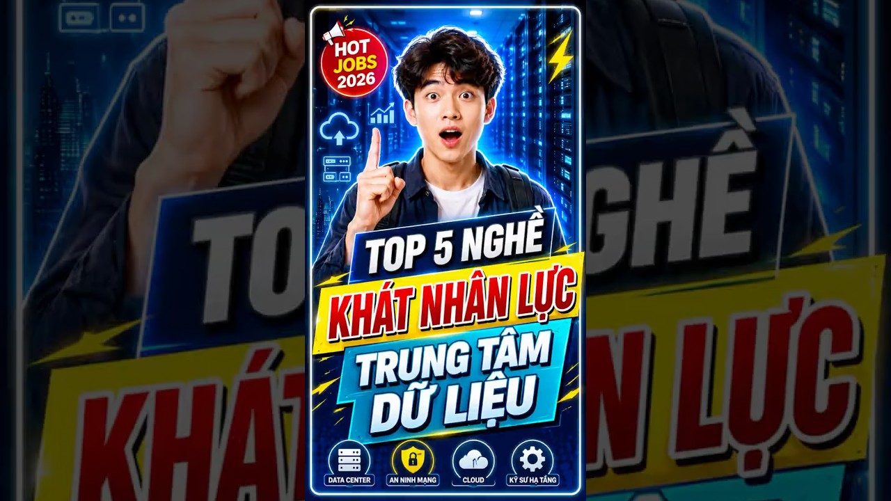 5 nghề lương cao từ các siêu Data Center ở Việt Nam