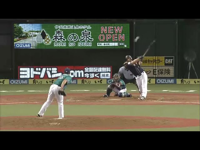 【5回表】攻守で大活躍!! バファローズ・モレルの勝ち越しタイムリー!! 2016/8/12 L-Bs