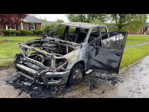 Scary truck fire in Kentucky causes man to lose brakes, inability to stop vehicle