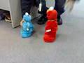 My Tickle Me Elmo And Tickle Me Cookie Monster At Work