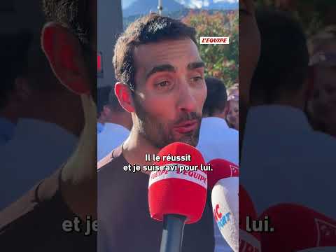 🇫🇷 Les biathlètes, premiers supporters d'Émilien Jacquelin #shorts