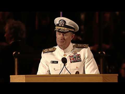 Admiral William H. McRaven Commencement Speech - 2014 | University of Texas @ Austin