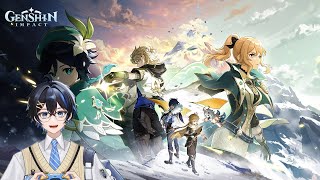 【genshin impact】 let's do genshin archon quest together 【hatsuharu _sakura】