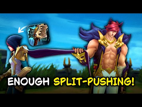 HOW TO OUT MACRO ANNOYING SPLIT-PUSHERS as SETT!!!