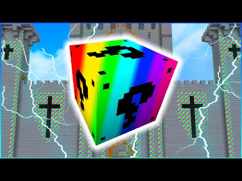 RAINBOW LUCKY BLOCK CASTLE BATTLE
