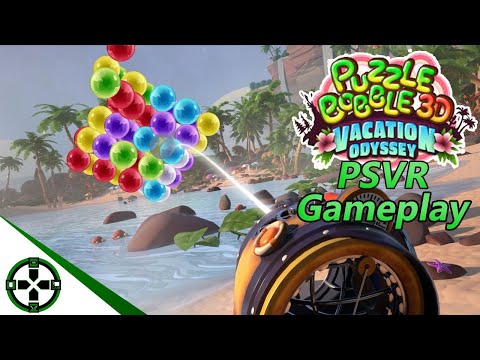 [PS4/PSVR Pro] VR Gameplay | Puzzle Bobble 3D: Vacation Odyssey