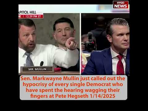 HILARIOUS! Sen. Markwayne Mullen CALLS OUT Senators Cheating & Drunk While Attacking Pete Hegseth